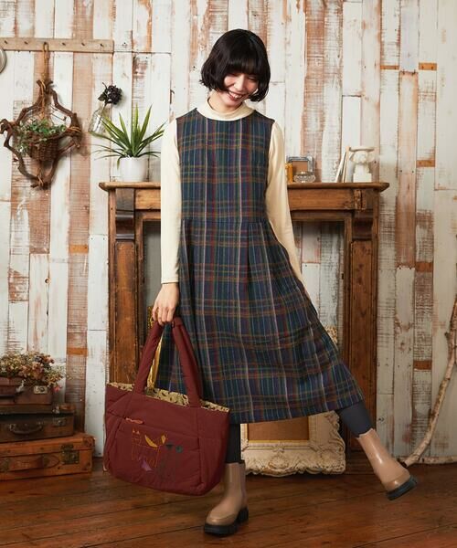 Jocomomola / ホコモモラ カットソー | ベアスムース 配色刺繍カットソー | 詳細8