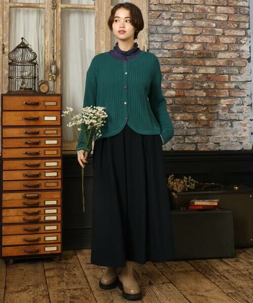 Jocomomola / ホコモモラ カットソー | ベアスムース ハイネックレースカットソー | 詳細12