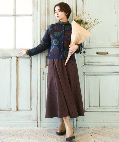 Jocomomola / ホコモモラ カットソー | ベアスムース ハイネックレースカットソー | 詳細3