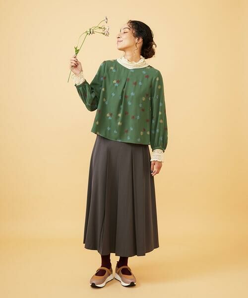 Jocomomola / ホコモモラ カットソー | ベアスムース ハイネックレースカットソー | 詳細8