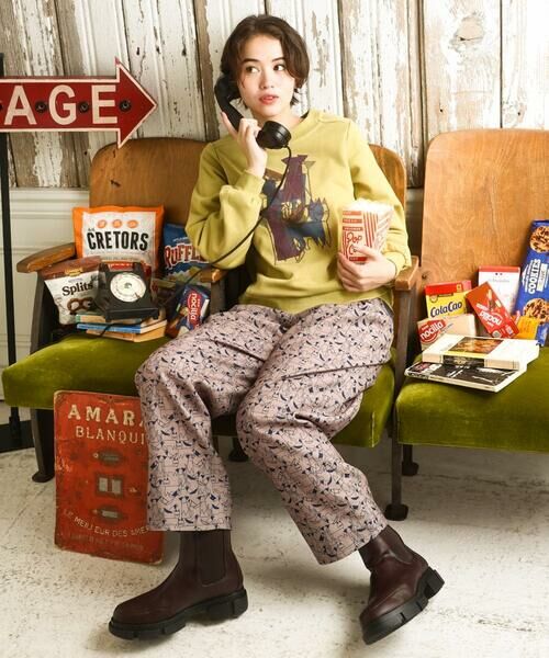 Jocomomola / ホコモモラ カットソー | Animales Coloridos 裏起毛カットソー | 詳細13