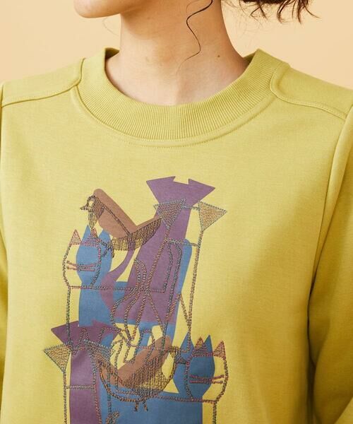 Jocomomola / ホコモモラ カットソー | Animales Coloridos 裏起毛カットソー | 詳細5