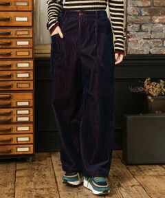 Jocomomola / ホコモモラ チノ・ワークパンツ | Arriate コーデュロイワイドストレートパンツ