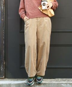Jocomomola / ホコモモラ チノ・ワークパンツ | Arriate コーデュロイワイドストレートパンツ