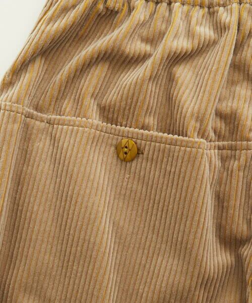 Jocomomola / ホコモモラ チノ・ワークパンツ | Arriate コーデュロイワイドストレートパンツ | 詳細10
