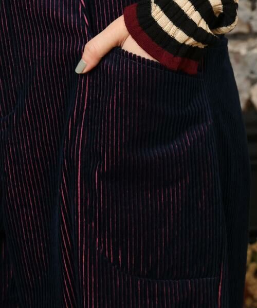 Jocomomola / ホコモモラ チノ・ワークパンツ | Arriate コーデュロイワイドストレートパンツ | 詳細6