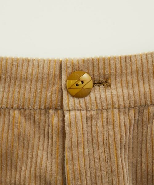 Jocomomola / ホコモモラ チノ・ワークパンツ | Arriate コーデュロイワイドストレートパンツ | 詳細9