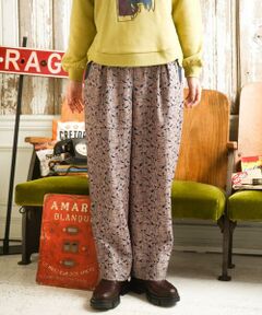 Jocomomola / ホコモモラ チノ・ワークパンツ | Calle de Manuela Malasana アニマルプリントパンツ