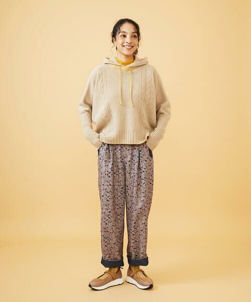 Jocomomola / ホコモモラ チノ・ワークパンツ | Calle de Manuela Malasana アニマルプリントパンツ | 詳細21