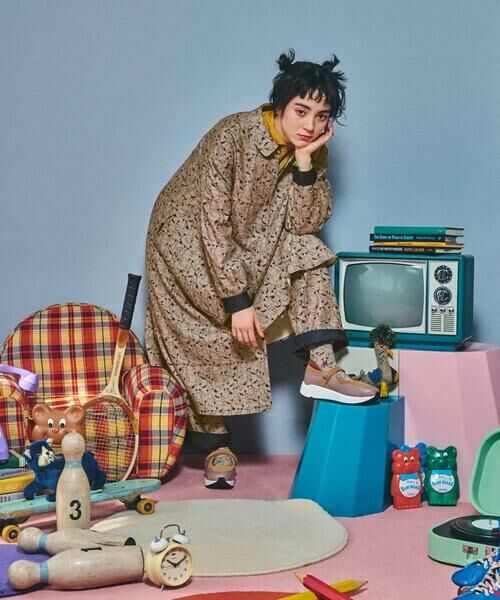 Jocomomola / ホコモモラ チノ・ワークパンツ | Calle de Manuela Malasana アニマルプリントパンツ | 詳細28