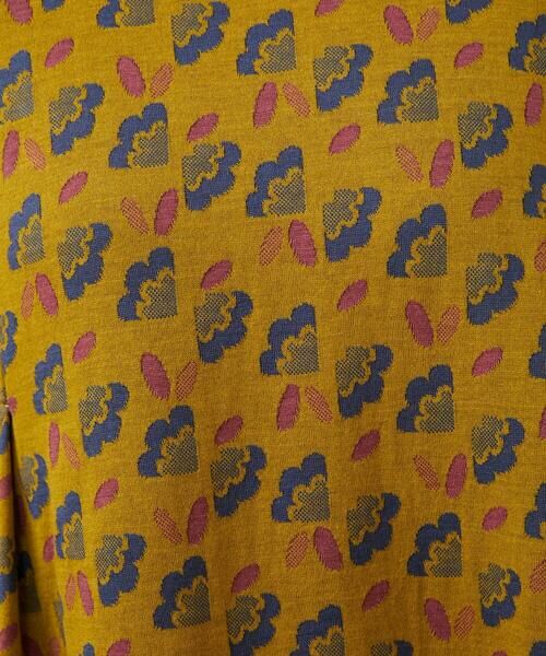 Jocomomola / ホコモモラ ロング・マキシ丈ワンピース | Cruce ジャカード リーフ×フラワー柄ワンピース | 詳細9