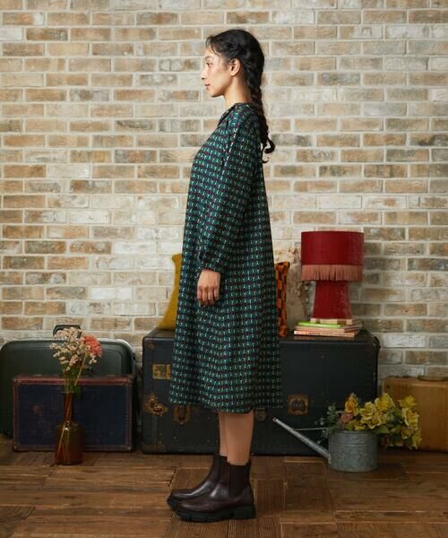 Jocomomola / ホコモモラ ロング・マキシ丈ワンピース | Calle del Espejo プリントワンピース | 詳細1