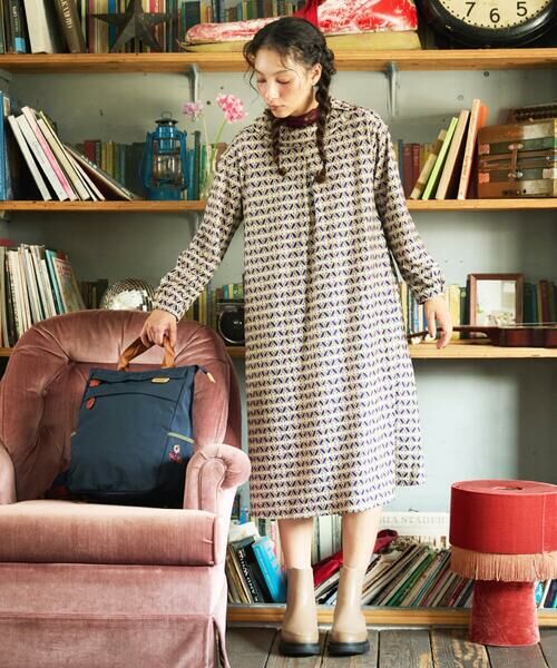 Jocomomola / ホコモモラ ロング・マキシ丈ワンピース | Calle del Espejo プリントワンピース | 詳細11