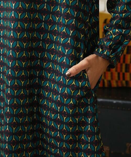 Jocomomola / ホコモモラ ロング・マキシ丈ワンピース | Calle del Espejo プリントワンピース | 詳細5