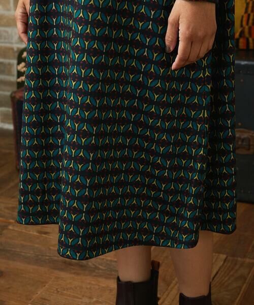 Jocomomola / ホコモモラ ロング・マキシ丈ワンピース | Calle del Espejo プリントワンピース | 詳細6