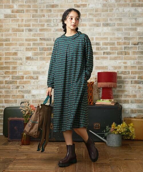 Jocomomola / ホコモモラ ロング・マキシ丈ワンピース | Calle del Espejo プリントワンピース | 詳細8