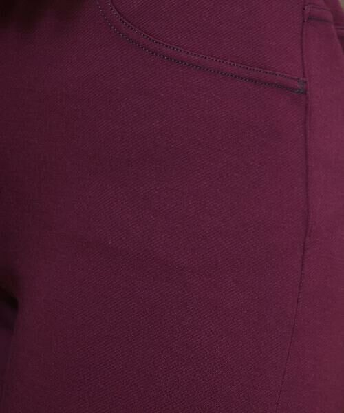 Jocomomola / ホコモモラ その他パンツ | フラワー刺繍入り裏起毛レギンスパンツ | 詳細13