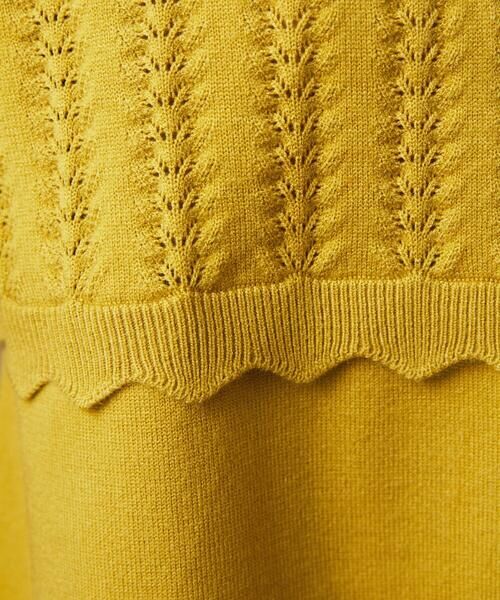 Jocomomola / ホコモモラ カーディガン・ボレロ | Feston スカラップニットカーディガン | 詳細11