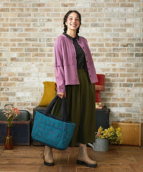 Jocomomola / ホコモモラ カーディガン・ボレロ | Feston スカラップニットカーディガン | 詳細9