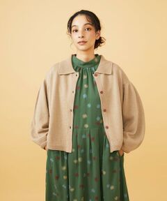 Jocomomola / ホコモモラ カーディガン・ボレロ | A/W天竺ニットカーディガン