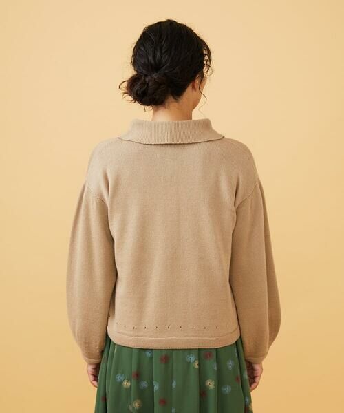 Jocomomola / ホコモモラ カーディガン・ボレロ | A/W天竺ニットカーディガン | 詳細3