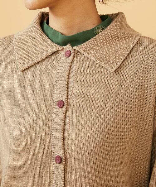 Jocomomola / ホコモモラ カーディガン・ボレロ | A/W天竺ニットカーディガン | 詳細4