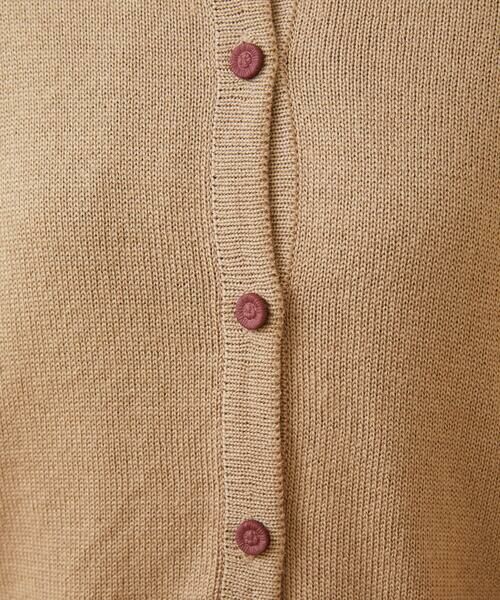 Jocomomola / ホコモモラ カーディガン・ボレロ | A/W天竺ニットカーディガン | 詳細5