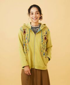 Jocomomola / ホコモモラ パーカー | Animales Coloridos 裏起毛パーカー