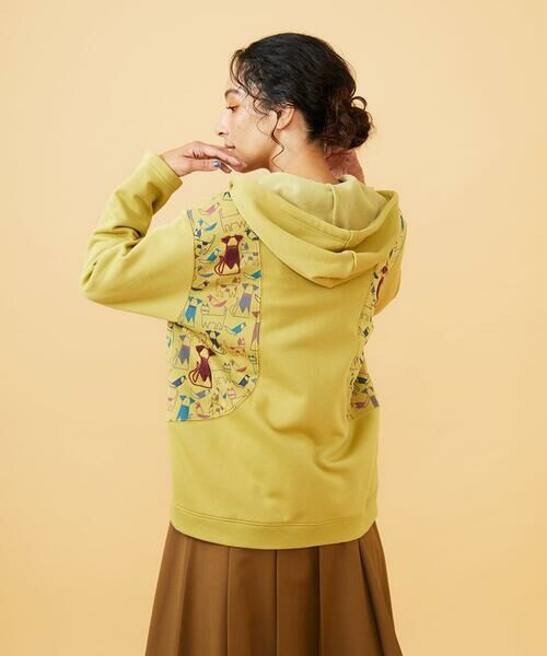 Jocomomola / ホコモモラ パーカー | Animales Coloridos 裏起毛パーカー | 詳細1