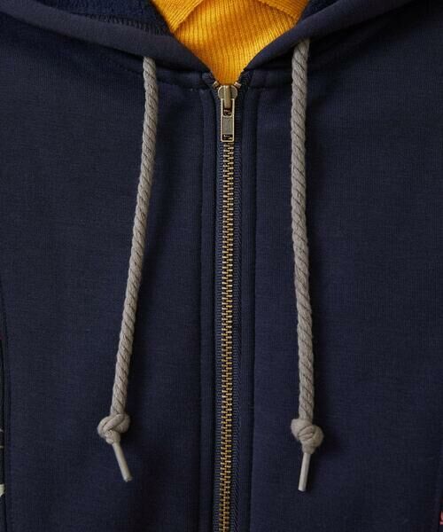 Jocomomola / ホコモモラ パーカー | Animales Coloridos 裏起毛パーカー | 詳細11