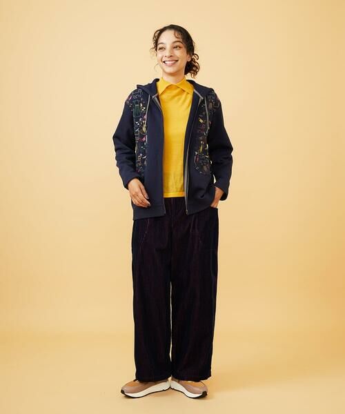 Jocomomola / ホコモモラ パーカー | Animales Coloridos 裏起毛パーカー | 詳細18