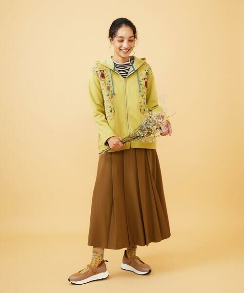 Jocomomola / ホコモモラ パーカー | Animales Coloridos 裏起毛パーカー | 詳細5