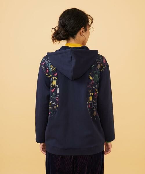 Jocomomola / ホコモモラ パーカー | Animales Coloridos 裏起毛パーカー | 詳細9