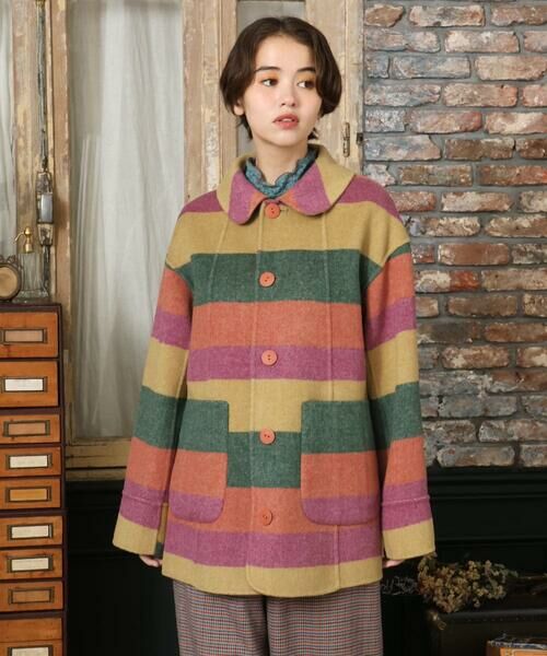 Jocomomola / ホコモモラ その他アウター | 【2WAY】Wフェイスリバーミドル丈コート | 詳細4