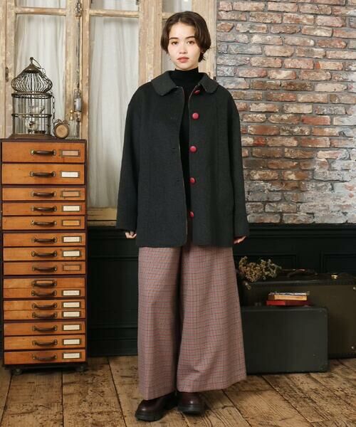 Jocomomola / ホコモモラ その他アウター | 【2WAY】Wフェイスリバーミドル丈コート | 詳細7