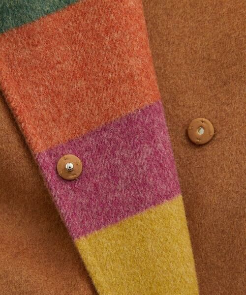 Jocomomola / ホコモモラ その他アウター | 【2WAY】Wフェイスリバーフード付きロングコート | 詳細28