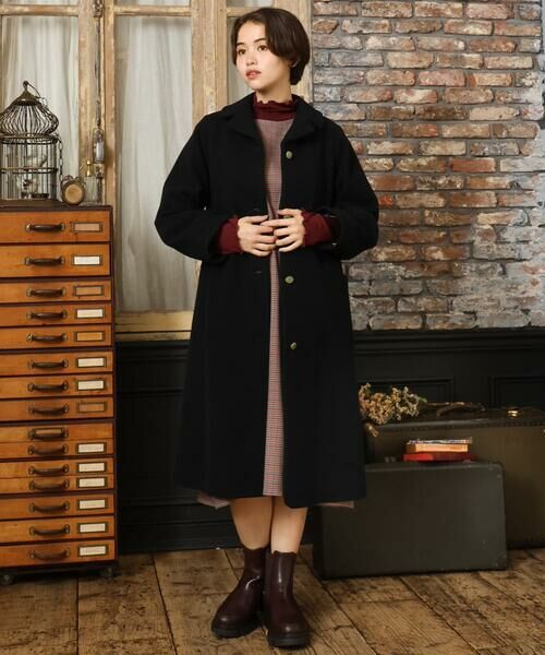 Jocomomola / ホコモモラ その他アウター | ウールモッサロングコート | 詳細26