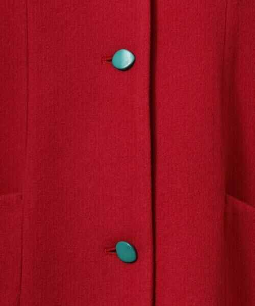 Jocomomola / ホコモモラ その他アウター | ウールモッサロングコート | 詳細6