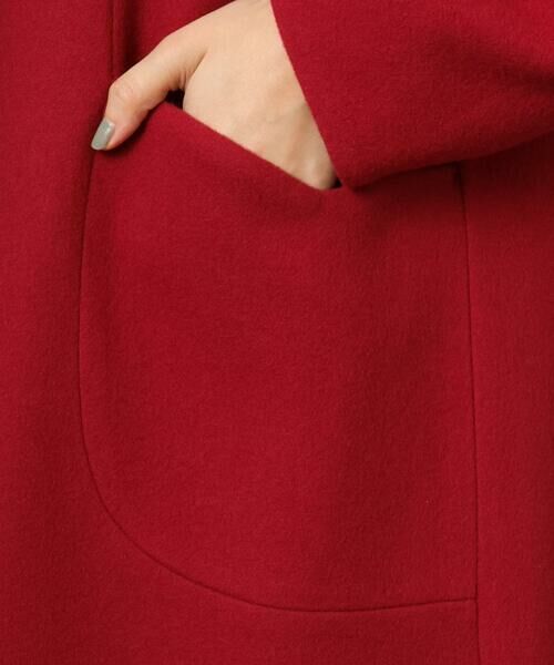 Jocomomola / ホコモモラ その他アウター | ウールモッサロングコート | 詳細8