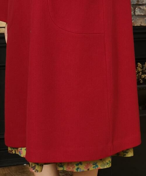 Jocomomola / ホコモモラ その他アウター | ウールモッサロングコート | 詳細9