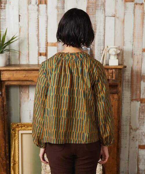 Jocomomola / ホコモモラ シャツ・ブラウス | Calle del los Libreros ストライプブラウス | 詳細2