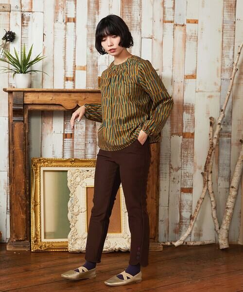 Jocomomola / ホコモモラ シャツ・ブラウス | Calle del los Libreros ストライプブラウス | 詳細7