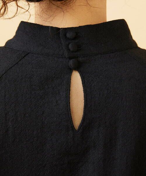 Jocomomola / ホコモモラ シャツ・ブラウス | Susurrito フラワーモチーフハイネックブラウス | 詳細7