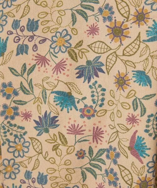 Jocomomola / ホコモモラ ロング・マキシ丈ワンピース | 【ブルー追加】Calle de Bordadores フラワープリントジャンパースカートワンピース | 詳細8