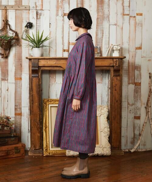 Jocomomola / ホコモモラ ロング・マキシ丈ワンピース | Calle del los Libreros ストライプワンピース | 詳細1