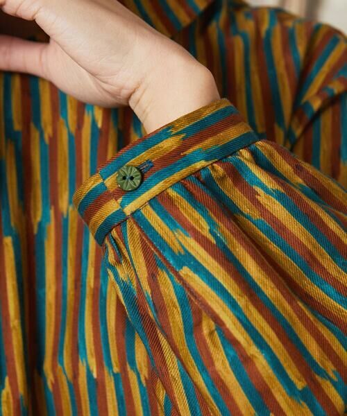 Jocomomola / ホコモモラ ロング・マキシ丈ワンピース | Calle del los Libreros ストライプワンピース | 詳細12