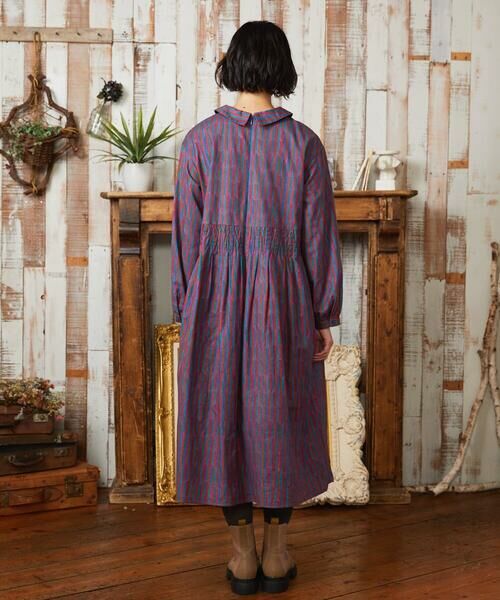 Jocomomola / ホコモモラ ロング・マキシ丈ワンピース | Calle del los Libreros ストライプワンピース | 詳細2