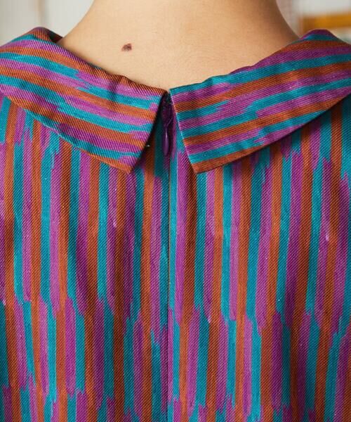 Jocomomola / ホコモモラ ロング・マキシ丈ワンピース | Calle del los Libreros ストライプワンピース | 詳細7