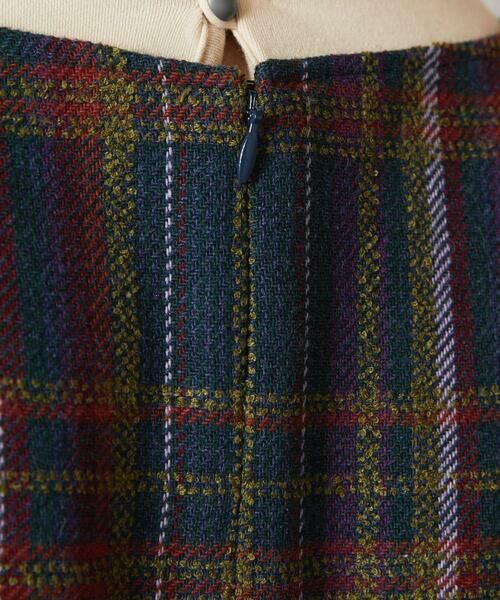 Jocomomola / ホコモモラ ロング・マキシ丈ワンピース | Arriate チェック柄ジャンパースカートワンピース | 詳細11