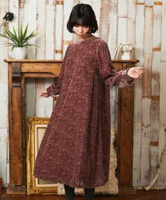 Jocomomola / ホコモモラ ロング・マキシ丈ワンピース | Tardin calido オパールフラワーモチーフワンピース